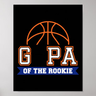 G-pa Of Rookie 1st Birthday Bysketbyll Theme Match Poster