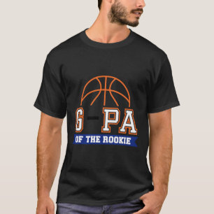 G-pa Of Rookie 1st Birthday Bysketbyll Theme Match T-Shirt