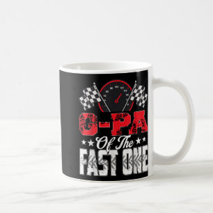 G-pa Of The Fast One Birthday 1st Race Car Family Coffee Mug
