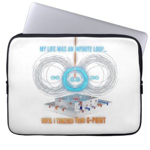 G-POINT Engineering Precision T-Shirt Laptop Sleeve