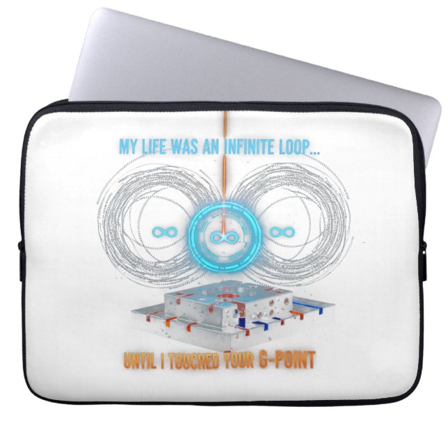 G-POINT Engineering Precision T-Shirt  Laptop Sleeve (Front)