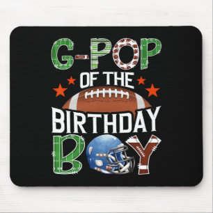 G-pop Of The Birthday Boy Football 1st Year Down B Mouse Pad