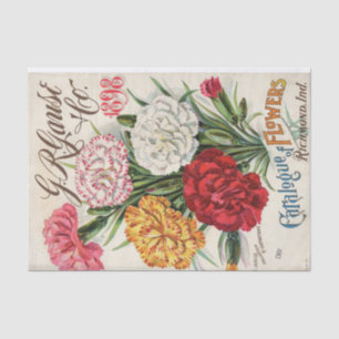 G.R. Gause 1898 Carnations Seed Catalogue Tissue Paper