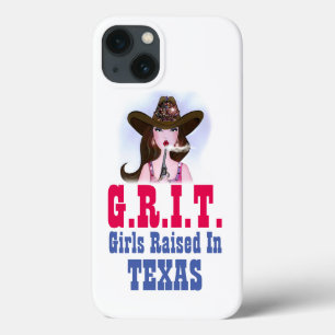 G.R.I.T. - Girls Raised In Texas! iPhone 13 Case