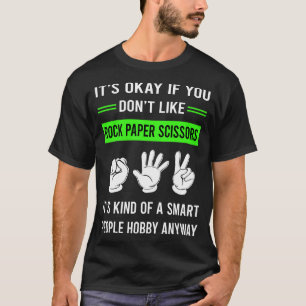G Smart People Rock Paper Scissors T-Shirt