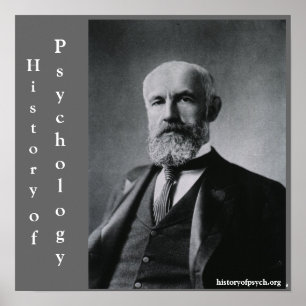 G. Stanley Hall History of Psychology Canvas Poster