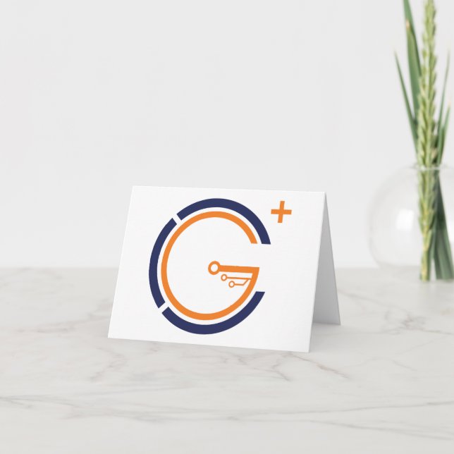 G+STEAM Magnet Centre Blank Card (Front)