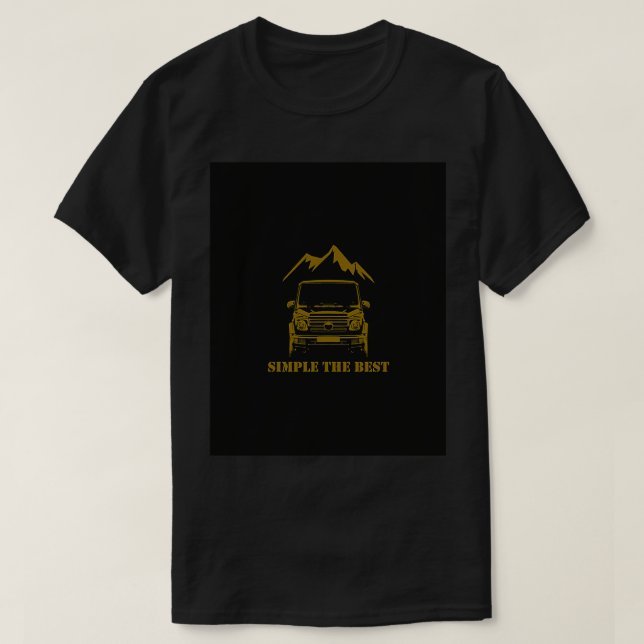 G wagon simple the best Graphic  T-Shirt (Design Front)