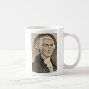 G Washington, Currier and Ives Coffee Mug