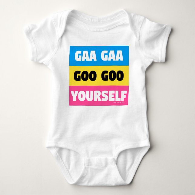 GAA GAA GOO GOO YOURSELF BABY BODYSUIT (Front)