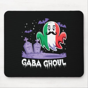 Gaba Ghoul Italy Ghost Deli Meat Spooky Italian Ha Mouse Pad