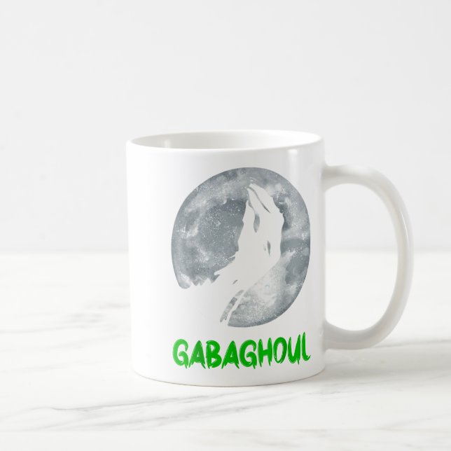 Gabaghoul Funny Hand Moon Bigfoot Santa Christmas  Coffee Mug (Right)