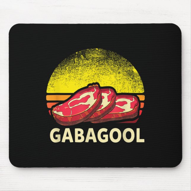 Gabagool Cacola Meat Lover New Jersey Italian Gift Mouse Pad (Front)