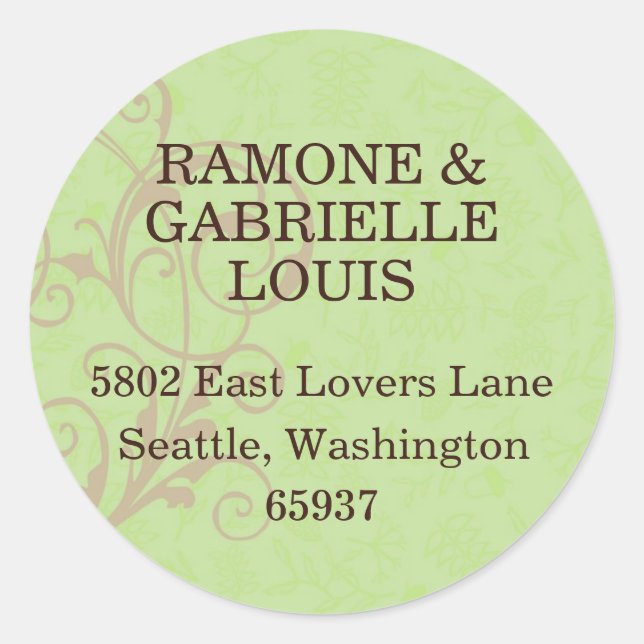 Gabby Address Labels (Front)