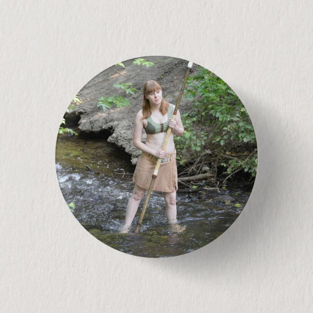 Gabby Cosplay Button Option 2 (Front)
