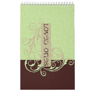 Gabby Guest Book Calendar