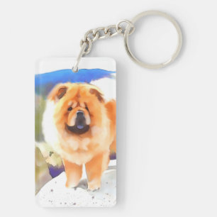 GABBY heARTdog chow Key Ring