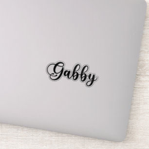 Gabby Name - Handwritten Calligraphy