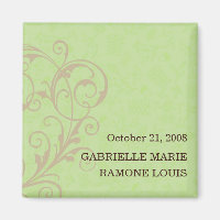 Gabby Save the Date Magnet