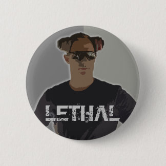 Gabe is Lethal (button) 6 Cm Round Badge