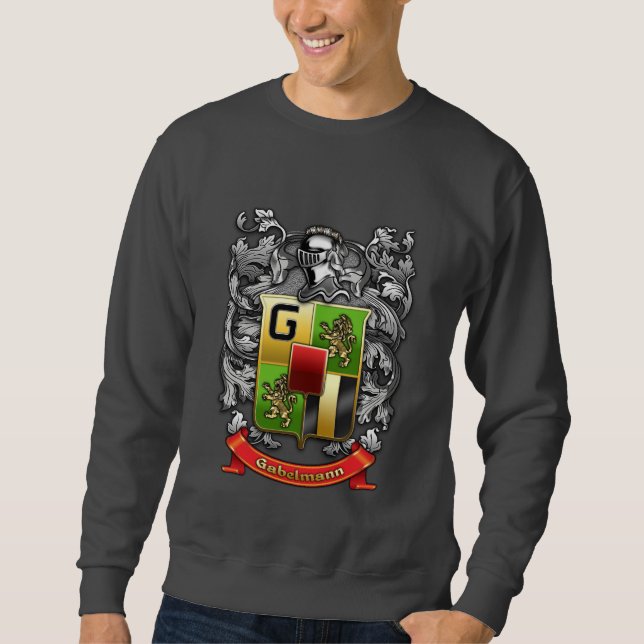 Gabelmann Family Crest Sweatshirt (Front)