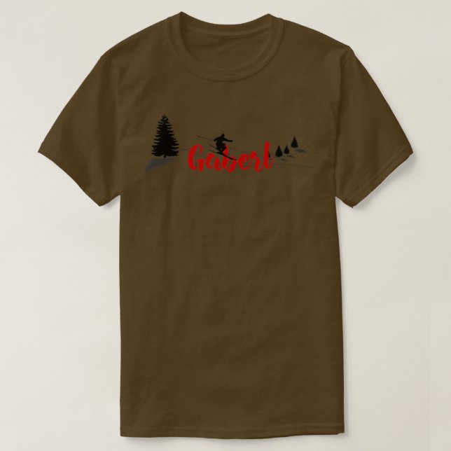 Gaberl Ski Long T-Shirt (Design Front)