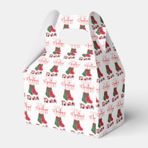 Gable Favour Box Christmas