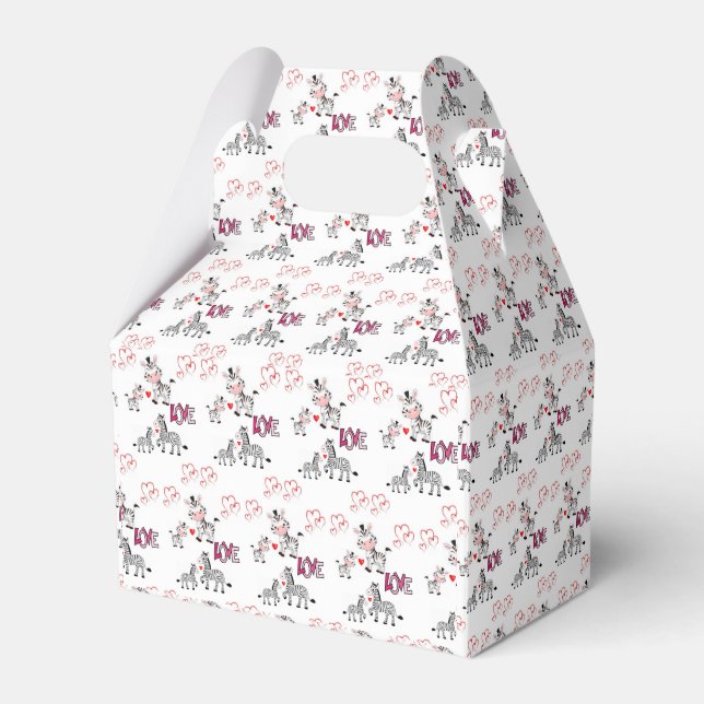 Gable Favour Box Valentine's Day (Front Side)