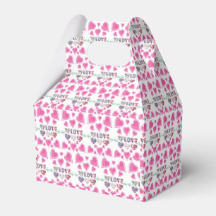 Gable Favour Box Valentine's Day