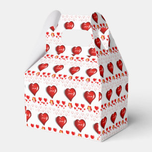 Gable Favour Box Valentine's Day