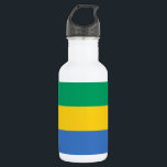 Gabon Flag 532 Ml Water Bottle<br><div class="desc">Patriotic flag of Gabon.</div>