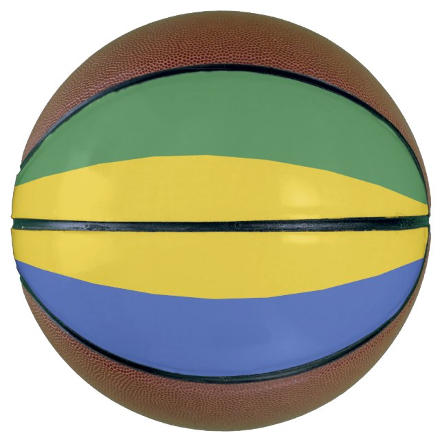 Gabon flag basketball (Front)