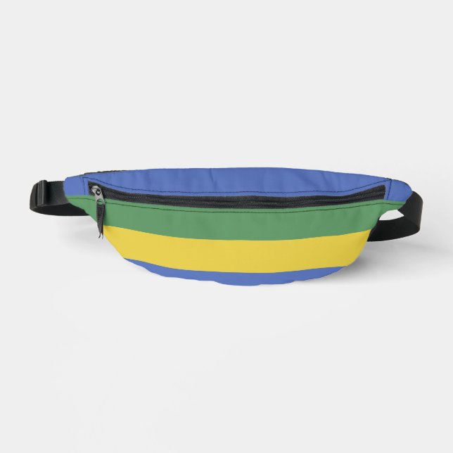 Gabon flag bum bags (Front)