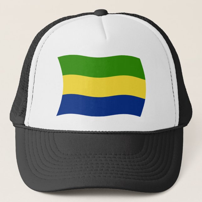 Gabon Flag Hat (Front)