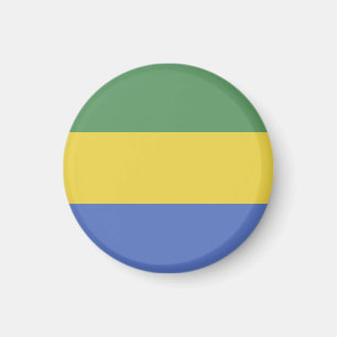 Gabon flag magnet