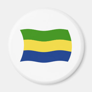 Gabon Flag Magnet