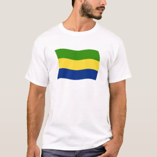Gabon Flag Shirt