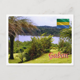 Gabon - Lac à Kango - Postcard
