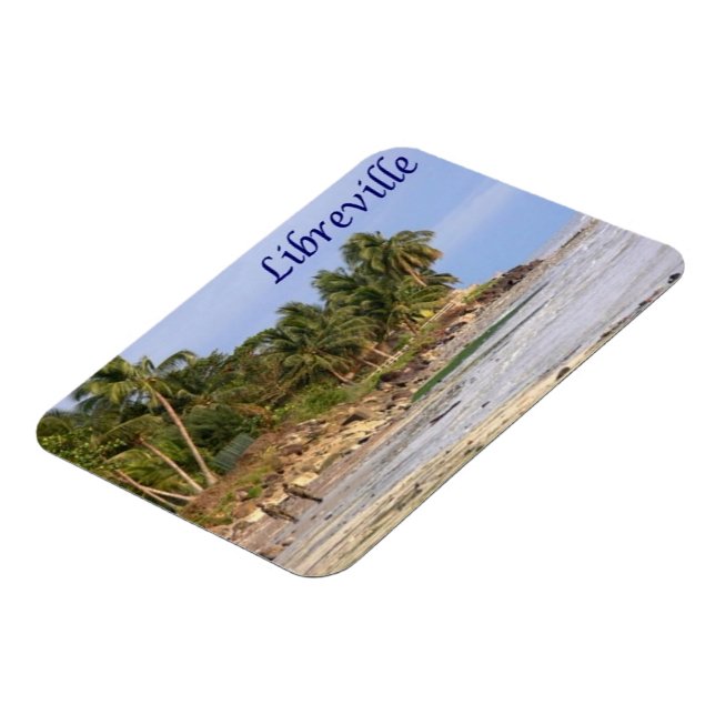 Gabon - Libreville - Magnet (Left Side)