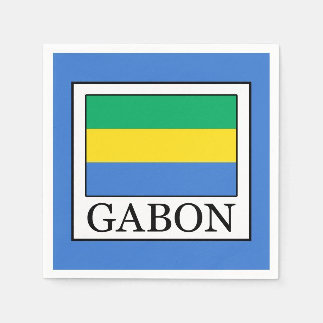 Gabon Napkin (Front)