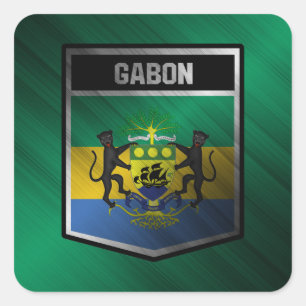 Gabon Square Sticker