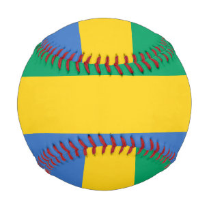 Gabonese Flag (Gabon) Baseball