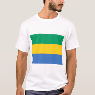 Gabonese Flag (Gabon) T-Shirt