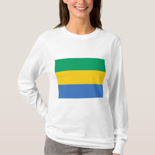 Gabonese Flag (Gabon) T-Shirt