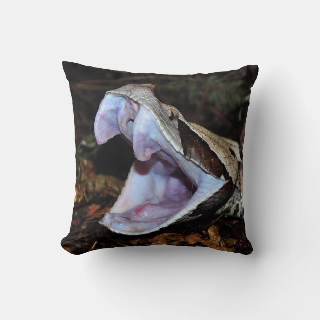Gaboon viper cushion (Front)