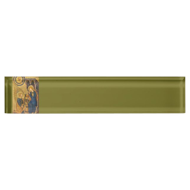 Gabriel And Mary Painting Nameplate (Front)