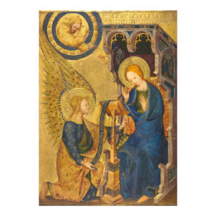 Gabriel And Mary Painting Photo Print