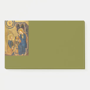 Gabriel And Mary Painting Post-it Notes
