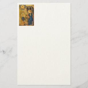 Gabriel And Mary Painting Stationery