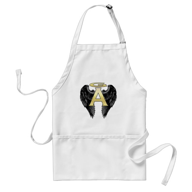 Gabriel Angel Design Wings Logo Standard Apron (Front)